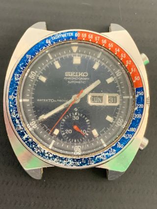 Vintage Seiko Automatic Chronograph Men Watch