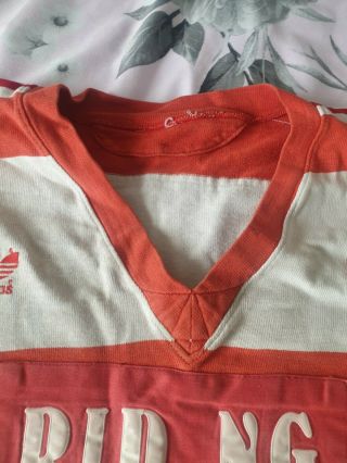Vintage Adidas Hull Kingston Rovers Shirt Match Worn 1986 - 89 2