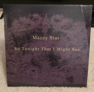 So Tonight That I Might See By Mazzy Star Like Vinyl Record With Bent Jacket
