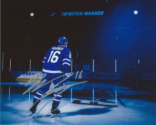 Mitch Marner Signed 8x10 Photo Toronto Maple Leafs Autographed