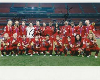 Canada Womens Soccer 2012 Olympics 8x10 Photo Signed By Christine Sinclair,  2