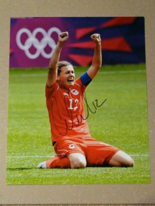 Christine Sinclair Team Canada Soccer Autographed 8x10 Photo Olympics