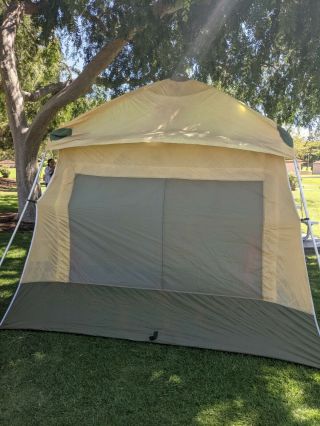 Vintage Coleman Nomad Tent 10x10 8440 - 800 RARE Very 3