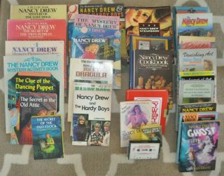 Nancy Drew Vintage Collectible Books Variety Pack,  30 Items Total