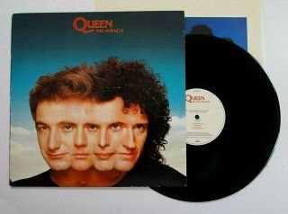 Queen - The Miracle Lp Ex,  Vinyl Rare 1989 Uk 1st Press Album A1/b2