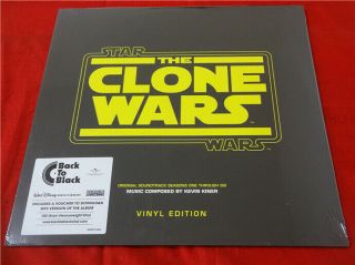 Kevin Kiner ‎– Star Wars The Clone Wars Seasons One Through Six Eu Vinyl,  Lp