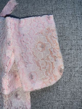Vintage Barbie Japanese Francie Exclusive Pink Silk And Lace Kimono 4