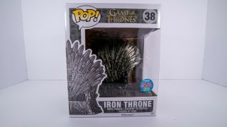 Funko Pop Game Of Thrones Iron Throne 38 Nycc Exclusive Rare Vaulted