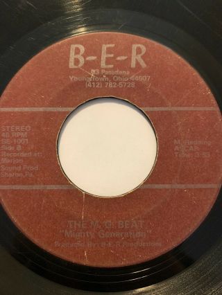 Boogie Soul Funk 45/ Mighty Generation " The M.  G.  Beat " B - E - R Hear