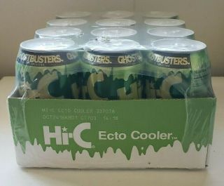 Hi - C Ecto Cooler Cans Ghostbusters 2016 12 - Pack Expired