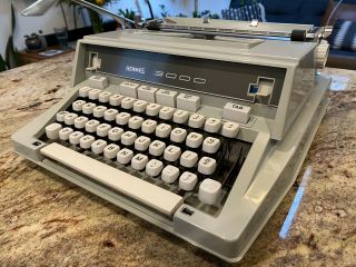 Vintage Hermes 3000 Typewriter.  Rare Epoca Typeface.  Very Ribbon.
