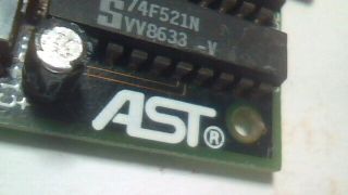 AST HotShot/286 accelerator card vintage 8 - bit ISA IBM PC/XT 5150 5155 5160 4