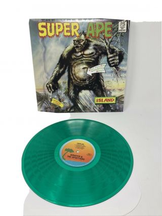 Lee Scratch Perry And The Upsetters Ape.  Transparent Green Vinyl.  Reissue.