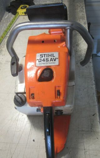 VINTAGE STIHL 045AV ELECTRONIC CHAINSAW WITH 26 
