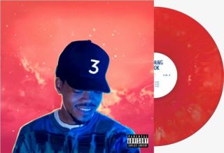 Limited Red Orange Vinyl 2 X Lp Chance The Rapper Coloring Book /