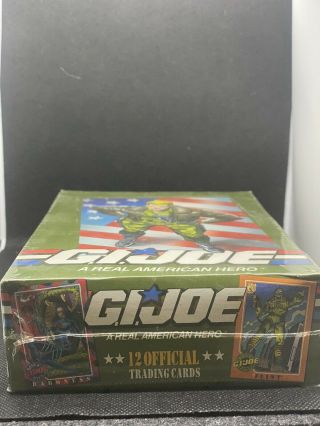 1991 Impel GI Joe Official Trading Cards Factory Box 36 Packs,  26 packs 2