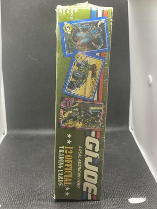1991 Impel GI Joe Official Trading Cards Factory Box 36 Packs,  26 packs 3