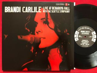 Brandi Carlile Live At Benaroya Hall Seattle Symphony 2 Lp (2017) Rare Folk Nm