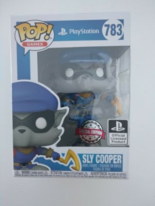 Funko Pop Sly Cooper 783 - Playstation - Special Edition