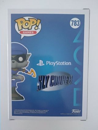 Funko Pop Sly Cooper 783 - Playstation - Special Edition 3