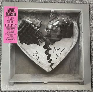 Mark Ronson Late Night Feelings Limited Signed Double Vinyl