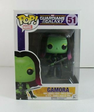 G5 Funko Pop Marvel Gamora Gotg Guardians Galaxy Vinyl Figure 51