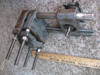 12 " Portable Keyway Cutter Mill W End Mills Vintage Holt