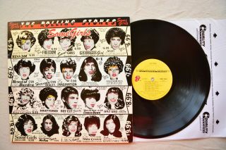Rolling Stones Some Girls Coc - 39108 First Press Uncensored 1978 Lp Vinyl Ex
