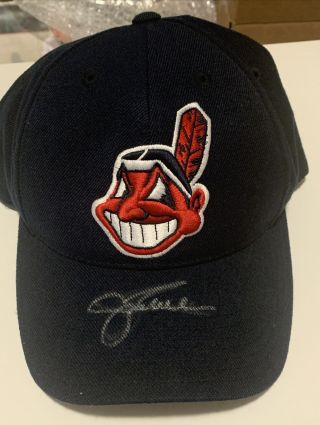 Jim Thome Cleveland Indians Signed Autographed Adjustable Hat