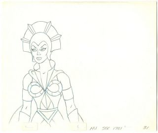 He - Man/she - Ra Masters Of The Universe Evil - Lyn Animation Pencil Art