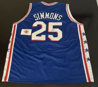 Ben Simmons Philadelphia 76ers Signed Autographed Jersey With