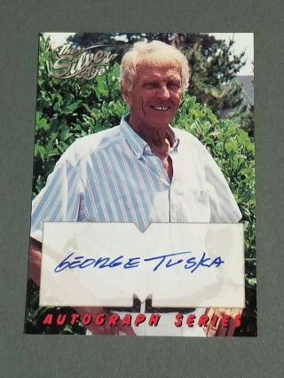 George Tuska 1998 Skybox The Silver Age Autograph Series Certified Auto A11