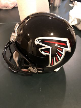 Jerious Norwood Atlanta Falcons NFL Autographed Signed FULL SIZE FS Helmet 3