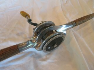Vintage Extremely Rare Neptuna Cradle Rod For Penn Fishing Reel