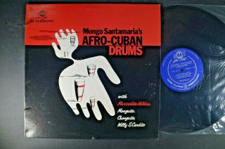 Mongo Santamaria Afro - Cubanos Drums Latin Lp Orig Smc Pro Arte Smc 592