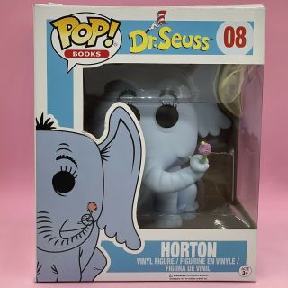 Funko Pop 6” Vinyl Figure Dr.  Seuss Books Horton Hears A Who 08