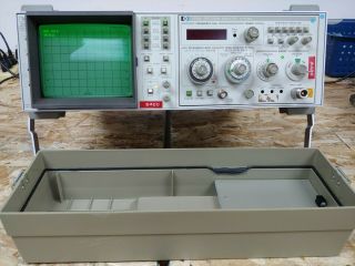 Vintage HP/Agilent 8559A Spectrum Analyzer with Cover - 0.  1 - 21Ghz 2