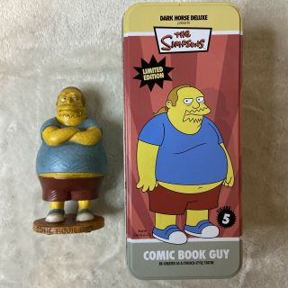 The Simpsons: Comic Book Guy - Limited Edition Statue 195 Of 550 By Dark Horse