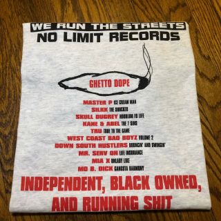 1997 No Limit Records Vtg 90s I 
