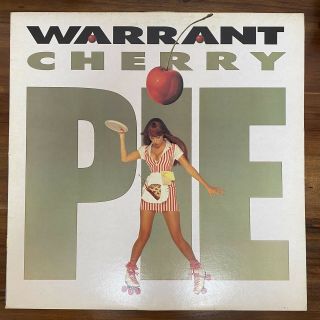 Warrant - Cherry Pie Korea Lp Vinyl 1990 With Insert