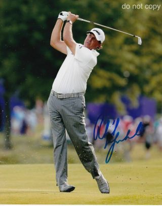 Phil Mickelson Signed Autograph 8x10 Photo Pga