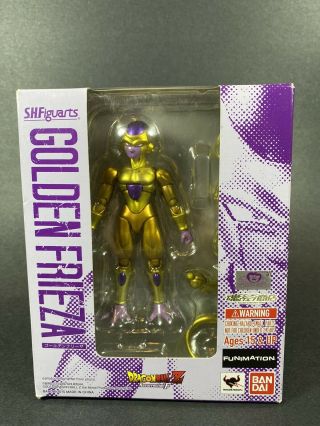 Bandai Sh Figuarts Dragon Ball Z Golden Frieza Action Figure Collectible