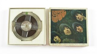 The Beatles Rubber Soul Reel To Reel Tape With Box
