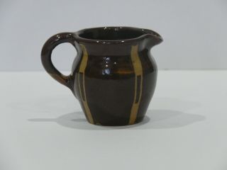 Vintage Australian Pottery Small Brown Glazes Jug Gladys Reynell