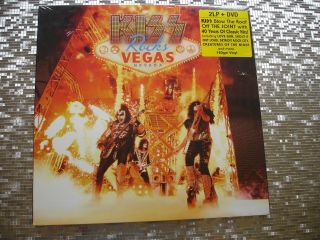 Kiss Kiss Rocks Vegas Black Vinyl Lp (eagle Rock Entertainment,  2016)