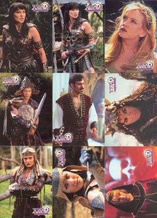Xena Warrior Princess Series 3 1999 Topps Complete Base Card Set Of 72 Tv