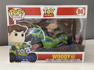 Funko Pop Vinyl Rides Sheriff Woody With Rc 56 Disney Pixar Toy Story 2019