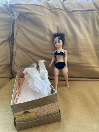 1961 Vintage Cissette Madame Alexander Margot Doll In Org Swimsuit (rare) Box
