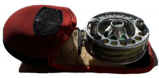 Hatch Monsoon 3 Plus Fly Fishing Reel with case 2