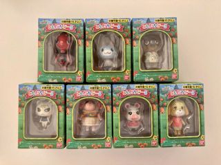 Animal Crossing Friend Doll Figure 7types Tomodachi Doll Full Set From Japan
